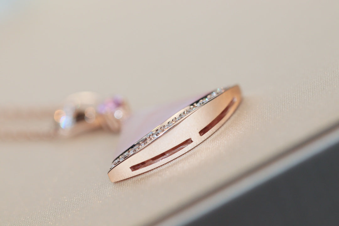 [Lume Jewelry]DREAM NECKLACE PINK MOP DIAMOND