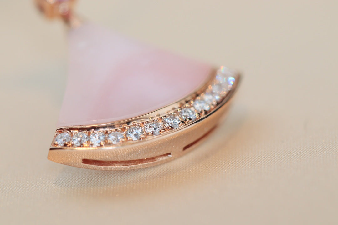 [Lume Jewelry]DREAM NECKLACE PINK MOP DIAMOND