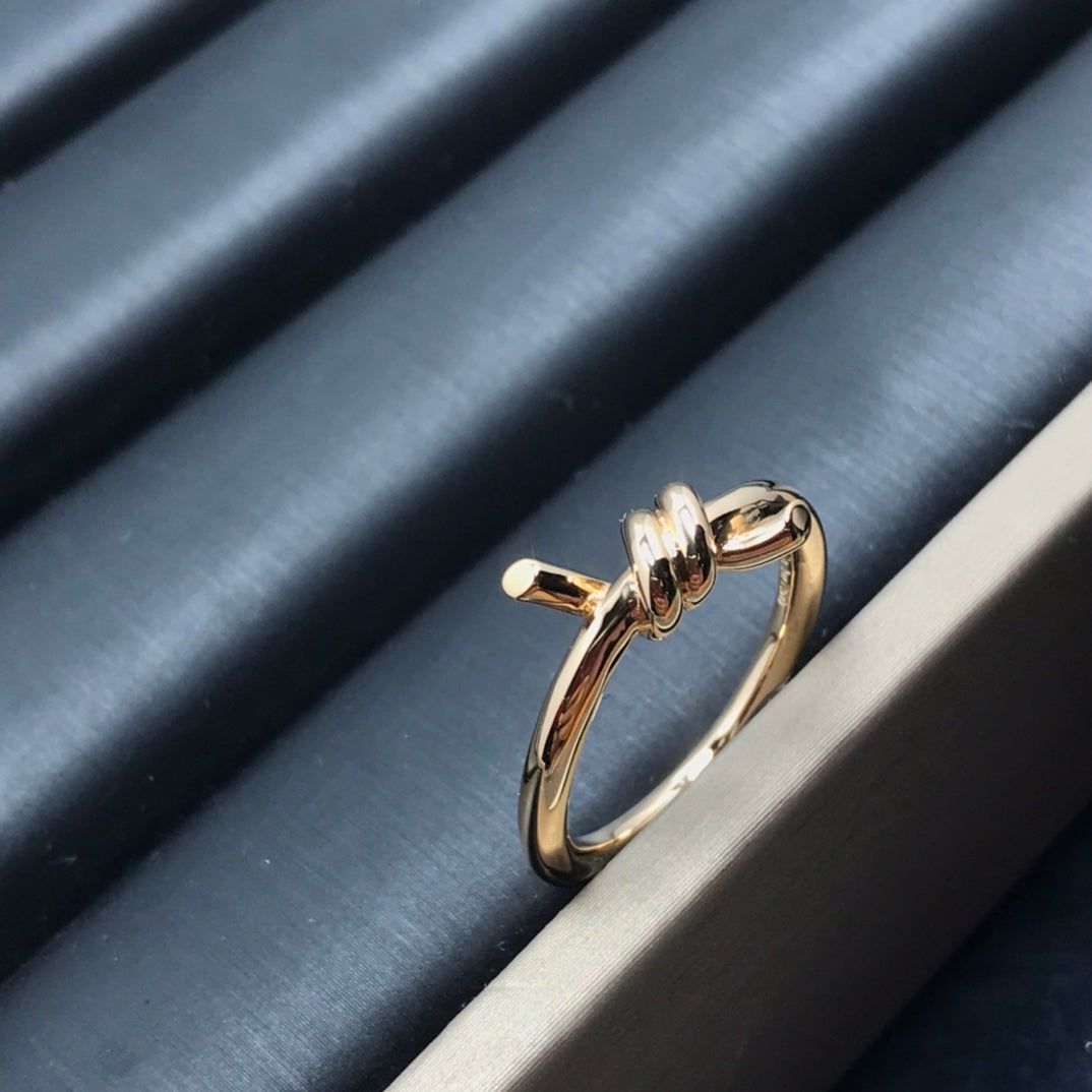 [Lume Jewelry]KNOT RING 1.2MM