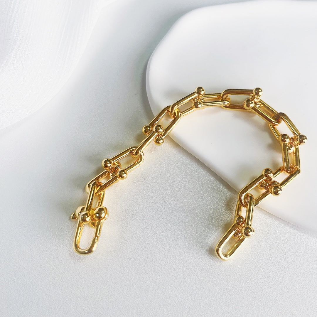 [Lume Jewelry]HARDWEAR GOLD BRACELET