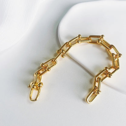 [Lume Jewelry]HARDWEAR GOLD BRACELET