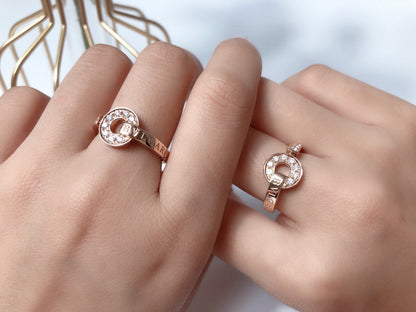[Lume Jewelry]DREAM RING DIAMOND PINK GOLD