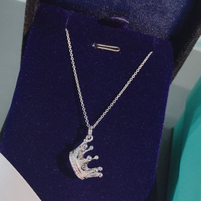 [Lume Jewelry]CROWN PEDANT NECKLACE