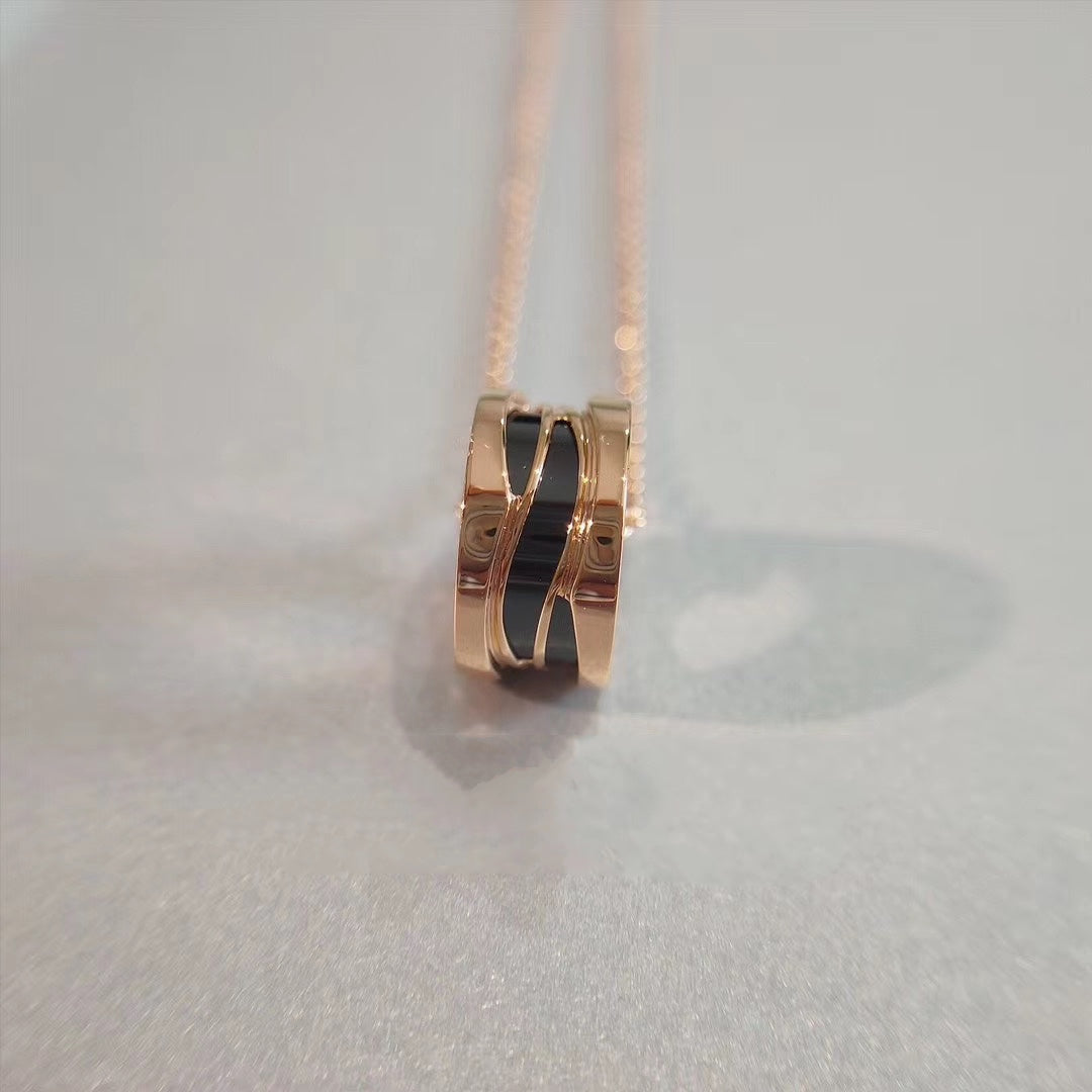 [Lume Jewelry]ZERO 1 NECKLACE PINK GOLD