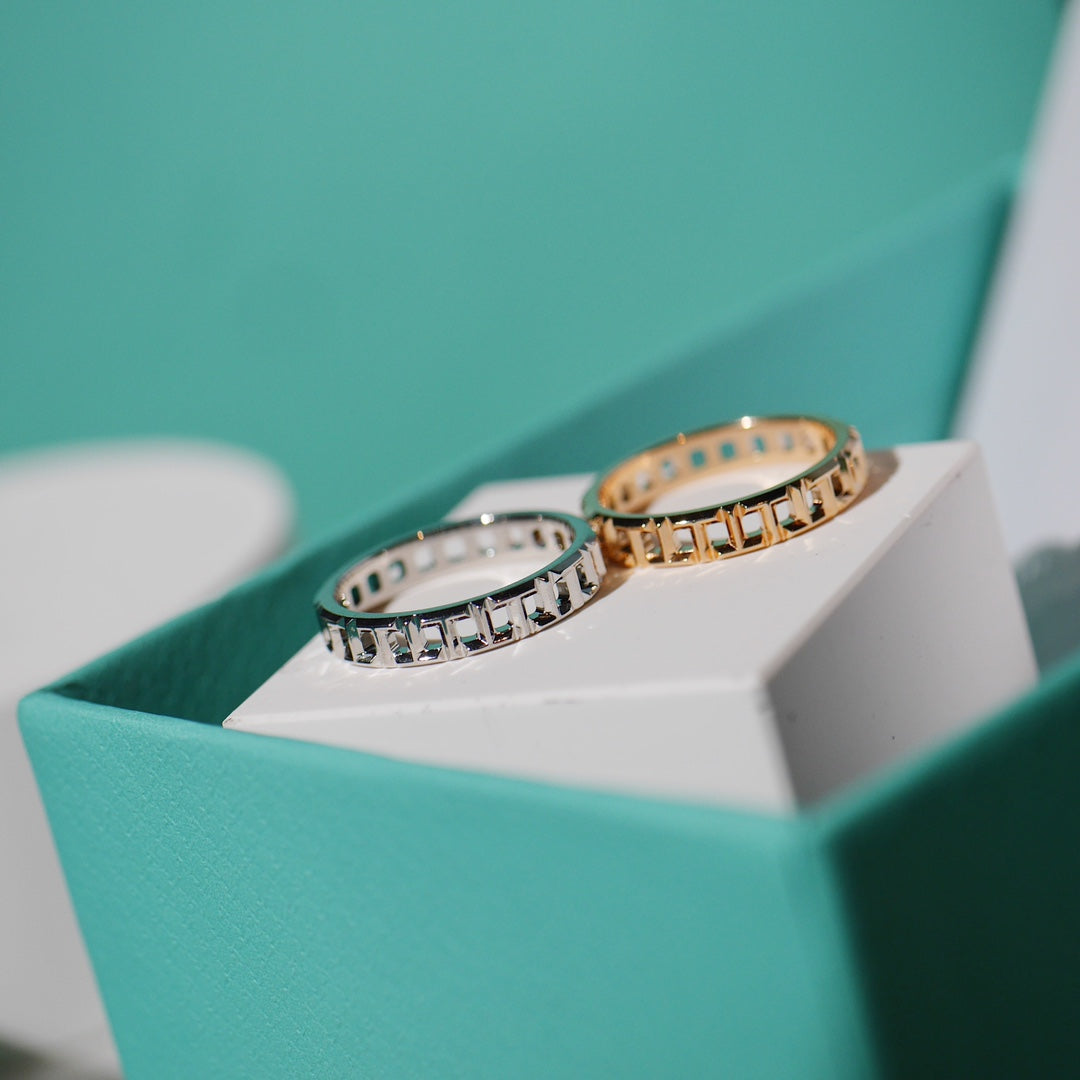 [Lume Jewelry]T TRUE 3.5MM PINK GOLD RING