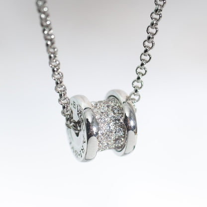 [Lume Jewelry]ZERO 1 SILVER DIAMOND NECKLACE