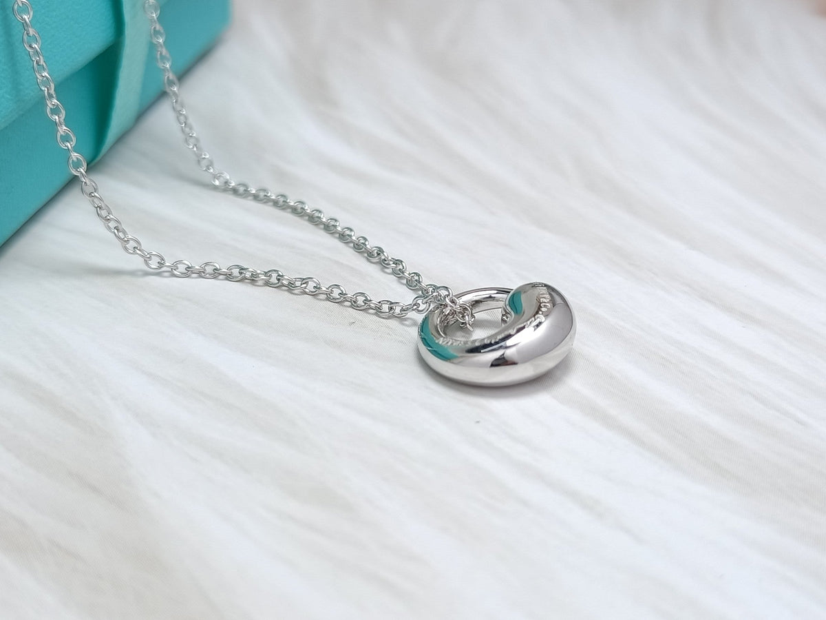 [Lume Jewelry]SNAIL PEDANT SILVER NECKLACE