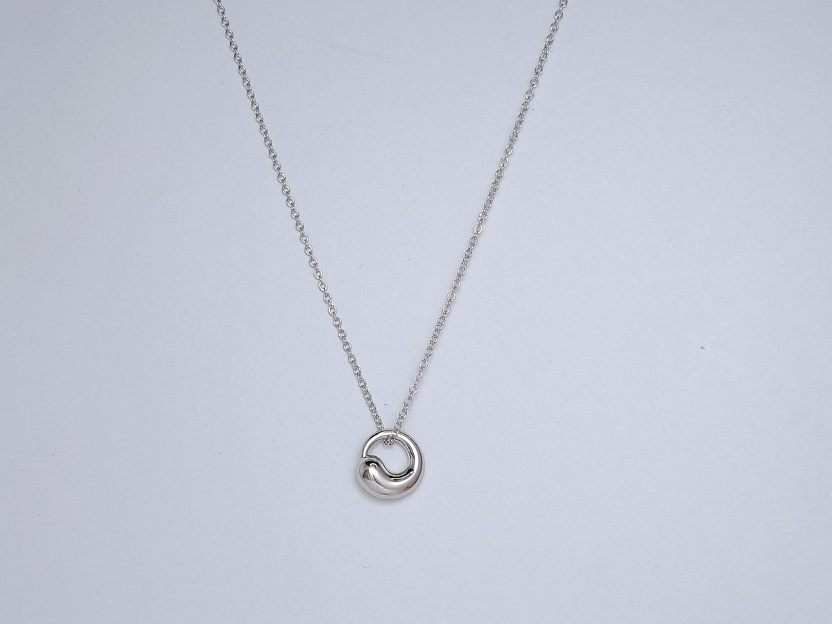 [Lume Jewelry]SNAIL PEDANT SILVER NECKLACE