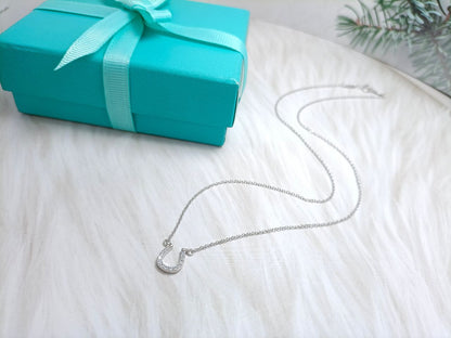 [Lume Jewelry]U DIAMONDS PEDANT NECKLACE
