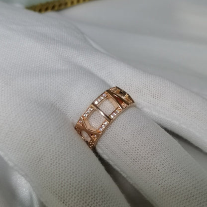 [Lume Jewelry]ATLAS LARGE OPEN DIAMOND RING