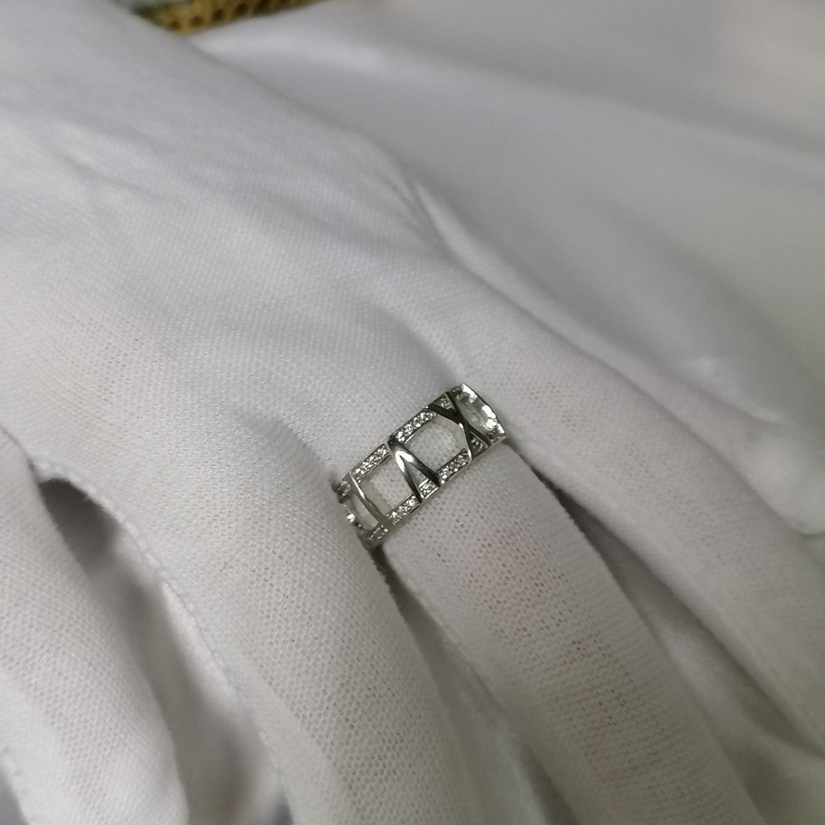 [Lume Jewelry]ATLAS LARGE OPEN DIAMOND RING