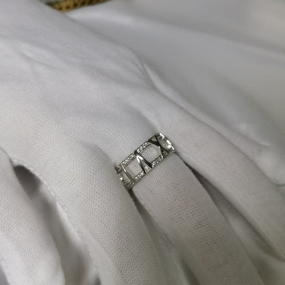 [Lume Jewelry]ATLAS LARGE OPEN DIAMOND RING