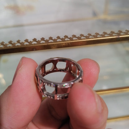 [Lume Jewelry]ATLAS LARGE OPEN DIAMOND RING