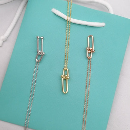 [Lume Jewelry]HARDWEAR GOLD DROP PEDANT NECKLACE