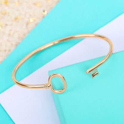 [Lume Jewelry]KEY WIRE OVAL BRACELET