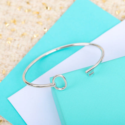 [Lume Jewelry]KEY WIRE OVAL BRACELET