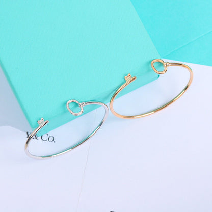 [Lume Jewelry]KEY WIRE OVAL BRACELET