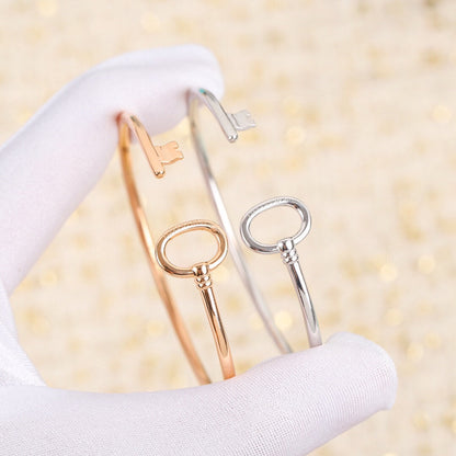 [Lume Jewelry]KEY WIRE OVAL BRACELET
