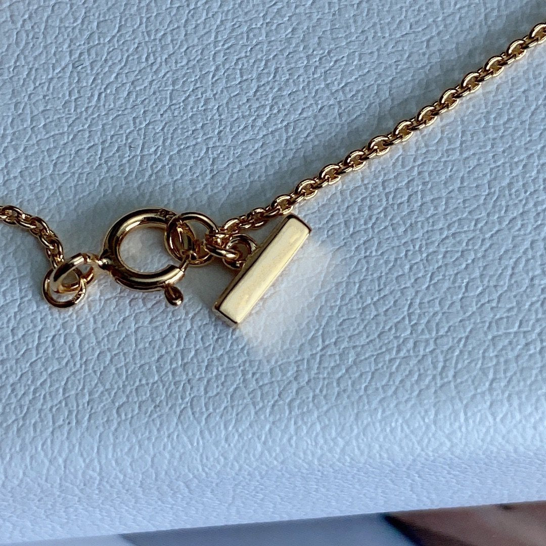 [Lume Jewelry]T DIAMOND CIRCLE PEDANT NECKLACE