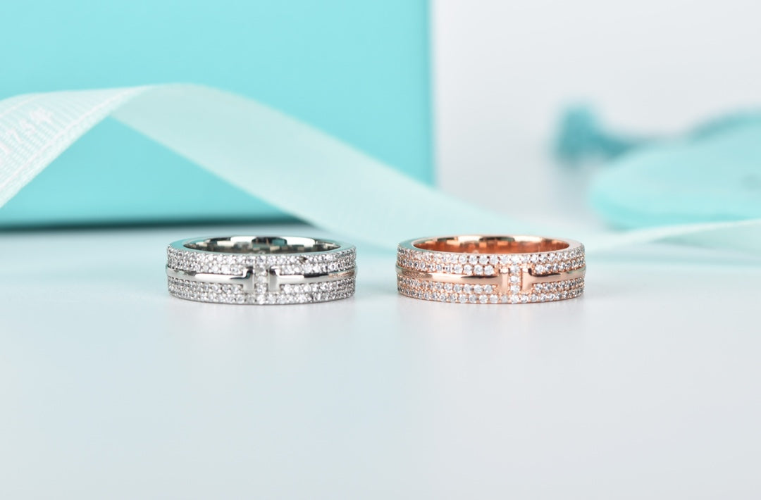 [Lume Jewelry]T WIRE DIAMOND RING