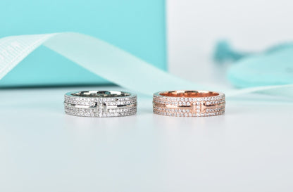 [Lume Jewelry]T WIRE DIAMOND RING