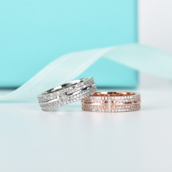 [Lume Jewelry]T WIRE DIAMOND RING