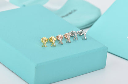 [Lume Jewelry]ATLAS DIAMOND STUD EARRINGS