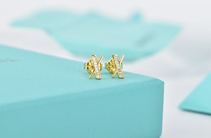 [Lume Jewelry]ATLAS DIAMOND STUD EARRINGS