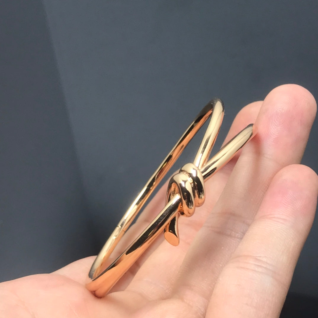 [Lume Jewelry]KNOT DOUBLE ROWS BRACELET