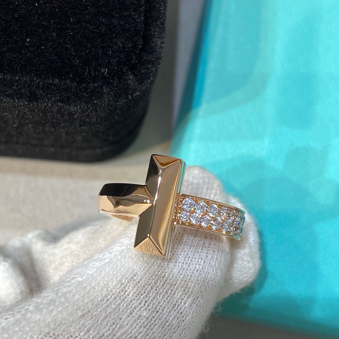 [Lume Jewelry]T WIRE MEDIUM DIAMOND RING