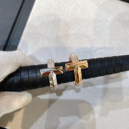 [Lume Jewelry]T WIRE MEDIUM DIAMOND RING