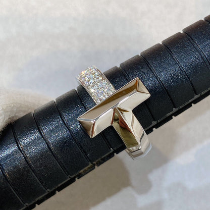 [Lume Jewelry]T WIRE MEDIUM DIAMOND RING