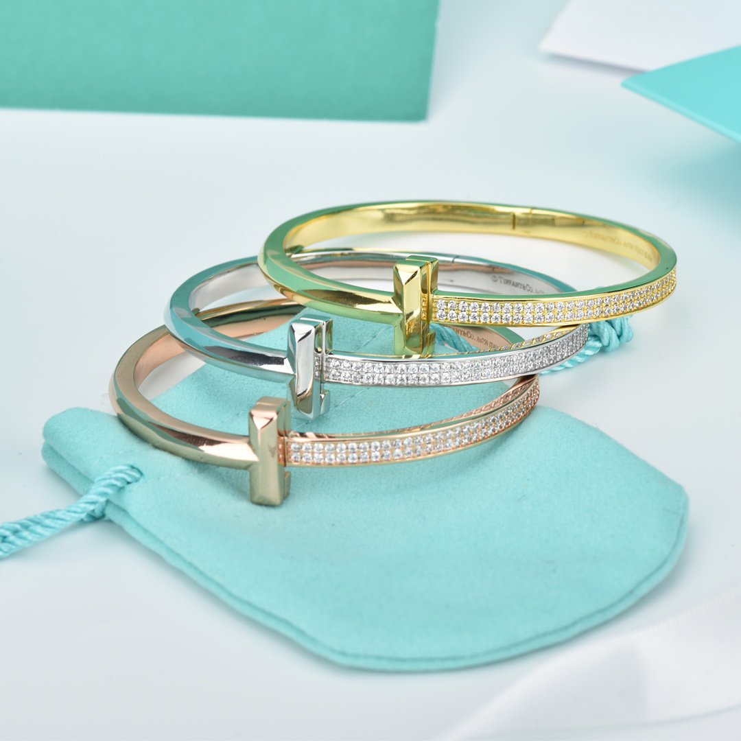 [Lume Jewelry]WIDE DIAMONDS HINGED BANGLE