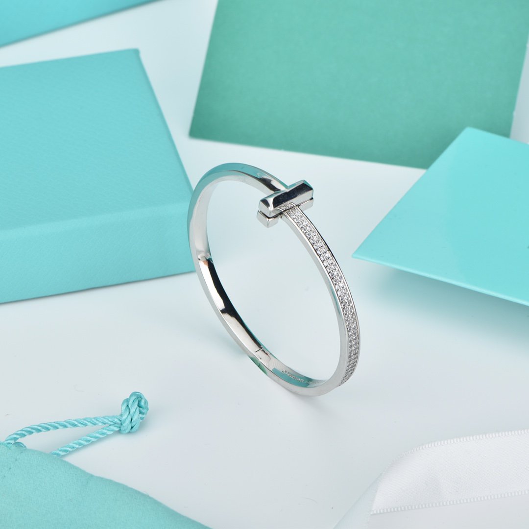 [Lume Jewelry]WIDE DIAMONDS HINGED BANGLE
