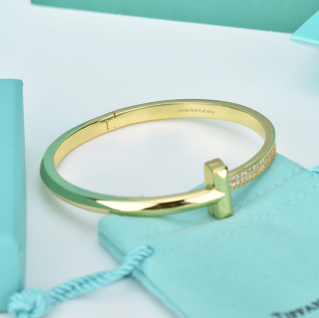 [Lume Jewelry]WIDE DIAMONDS HINGED BANGLE