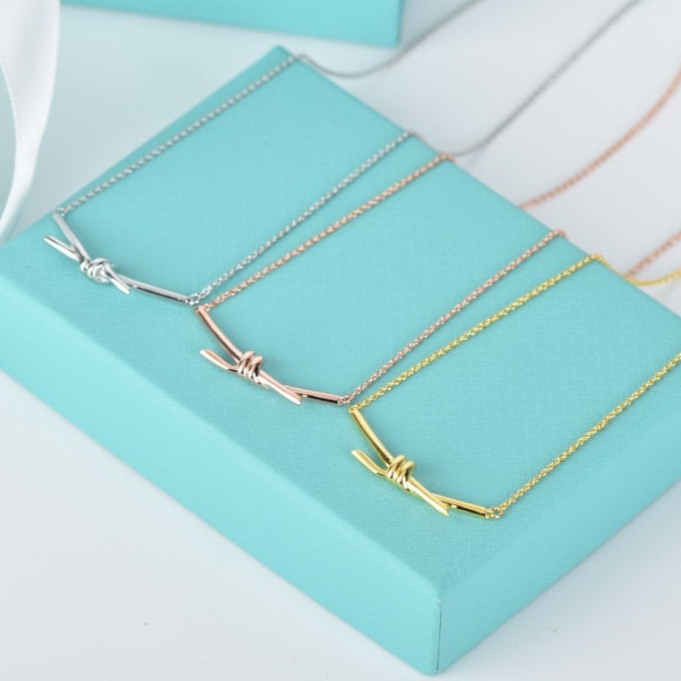 [Lume Jewelry]KNOT NECKLACE