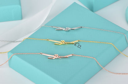 [Lume Jewelry]KNOT NECKLACE