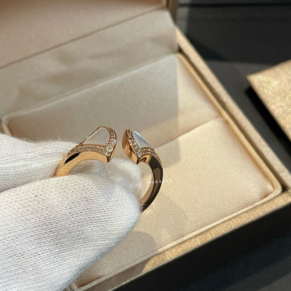 [Lume Jewelry]DREAM MOP DIAMOND OPEN RING