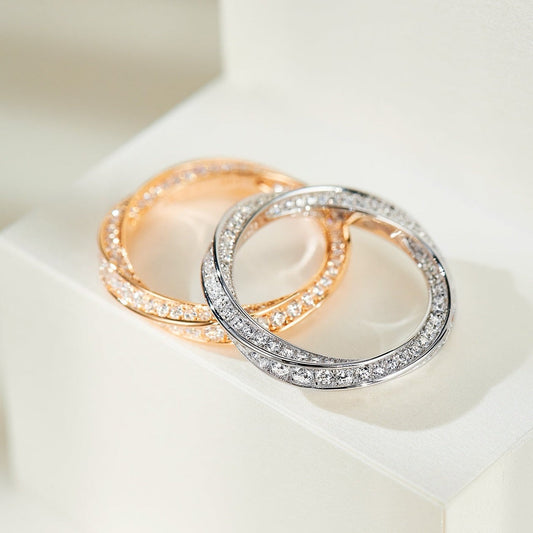 [Lume Jewelry]SPIRAL DIAMOND RING