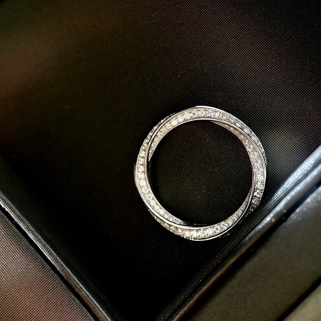 [Lume Jewelry]SPIRAL DIAMOND RING