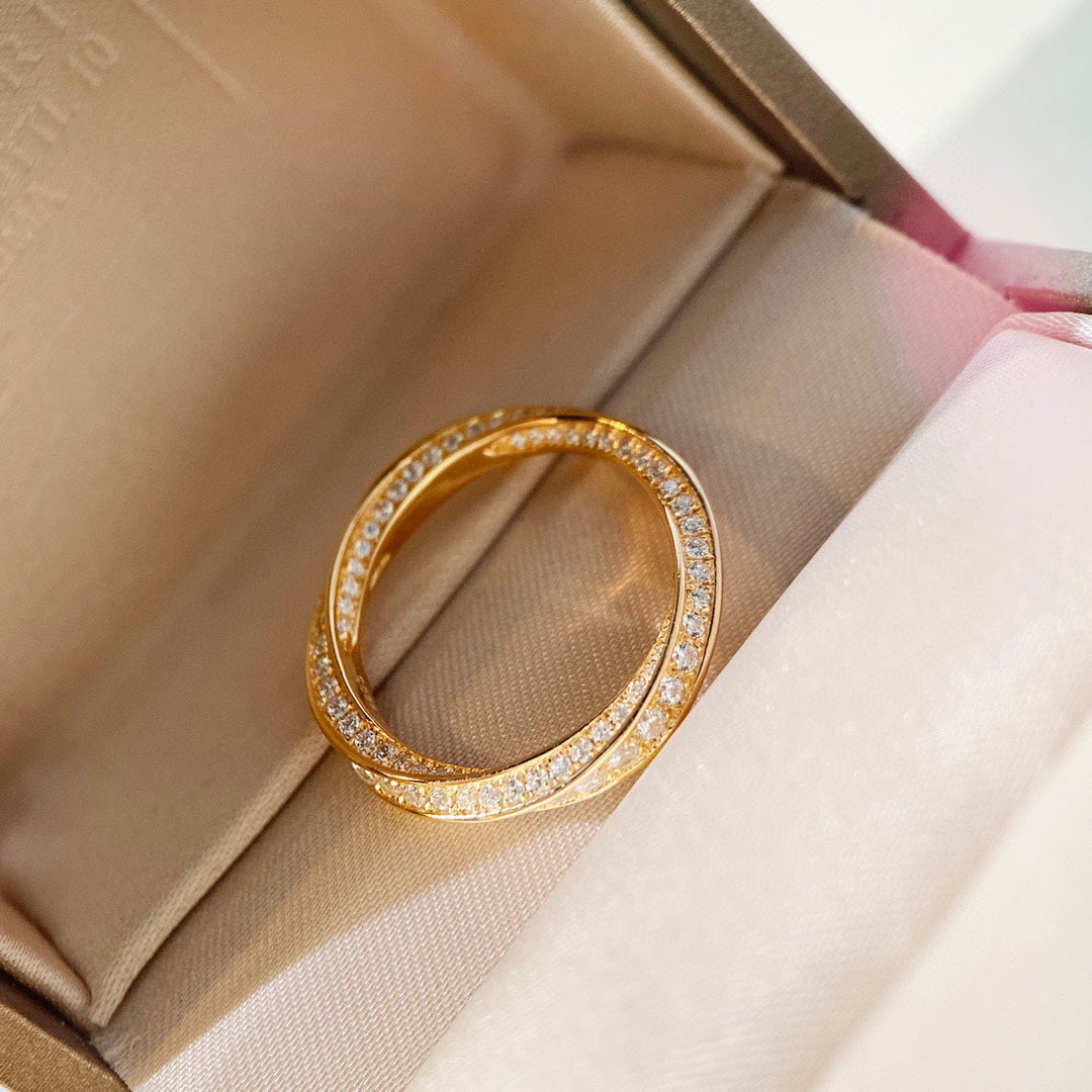 [Lume Jewelry]SPIRAL DIAMOND RING