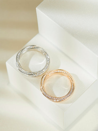 [Lume Jewelry]SPIRAL DIAMOND RING