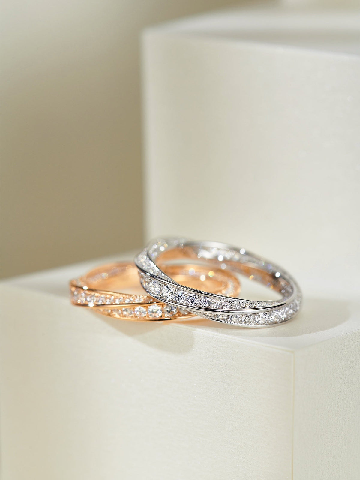 [Lume Jewelry]SPIRAL DIAMOND RING
