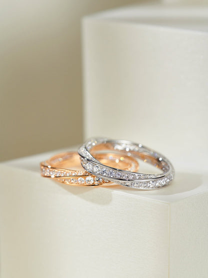 [Lume Jewelry]SPIRAL DIAMOND RING