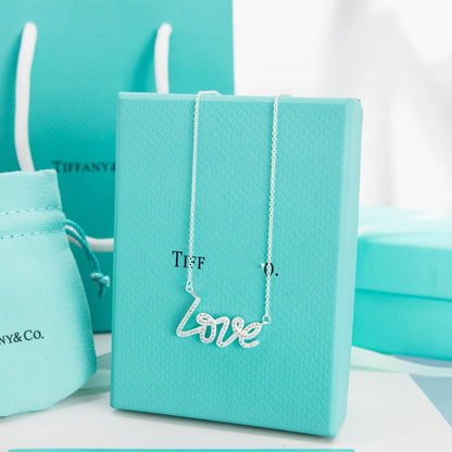 [Lume Jewelry]PALOMA S GRAFFITI LOVE NECKLACE DIAMOND