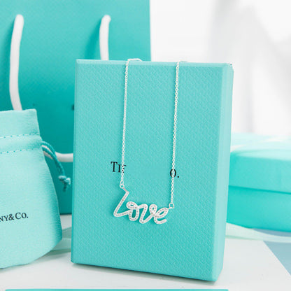 [Lume Jewelry]PALOMA S GRAFFITI LOVE NECKLACE DIAMOND
