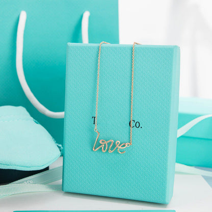 [Lume Jewelry]PALOMA S GRAFFITI LOVE NECKLACE