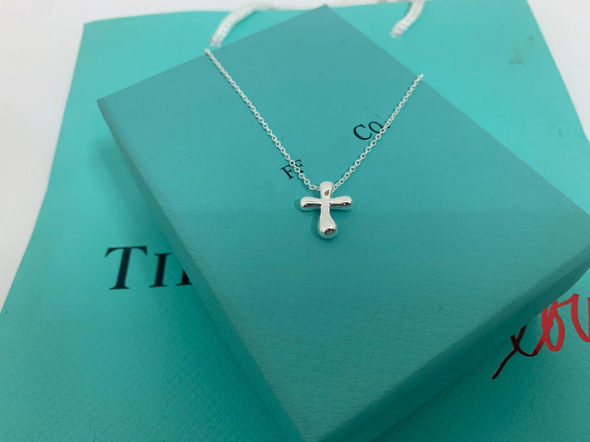 [Lume Jewelry]CROSS PENDANT MINI BARE CROSS NECKLACE