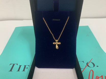 [Lume Jewelry]CROSS PENDANT MINI BARE CROSS NECKLACE