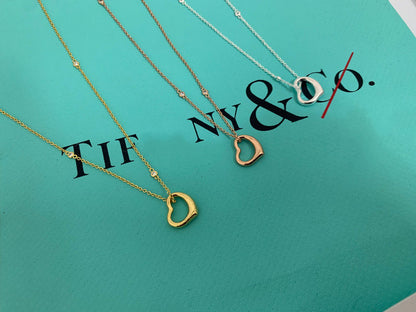 [Lume Jewelry]HEART NECKLACE PENDANT STERLING